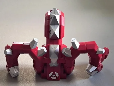 Silver Destrakon Gear (Deka)
